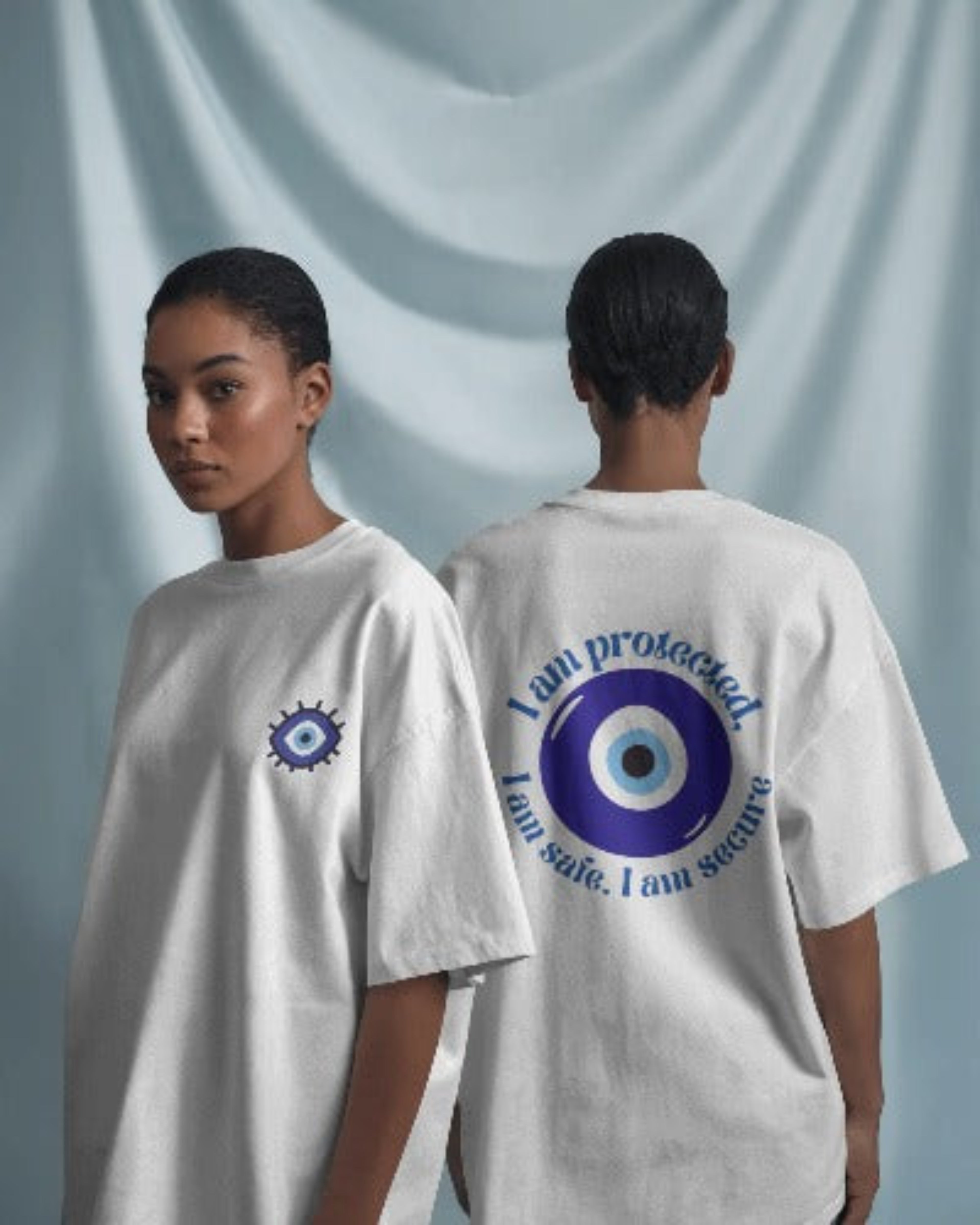 Evil Eye Unisex Oversized T-Shirt