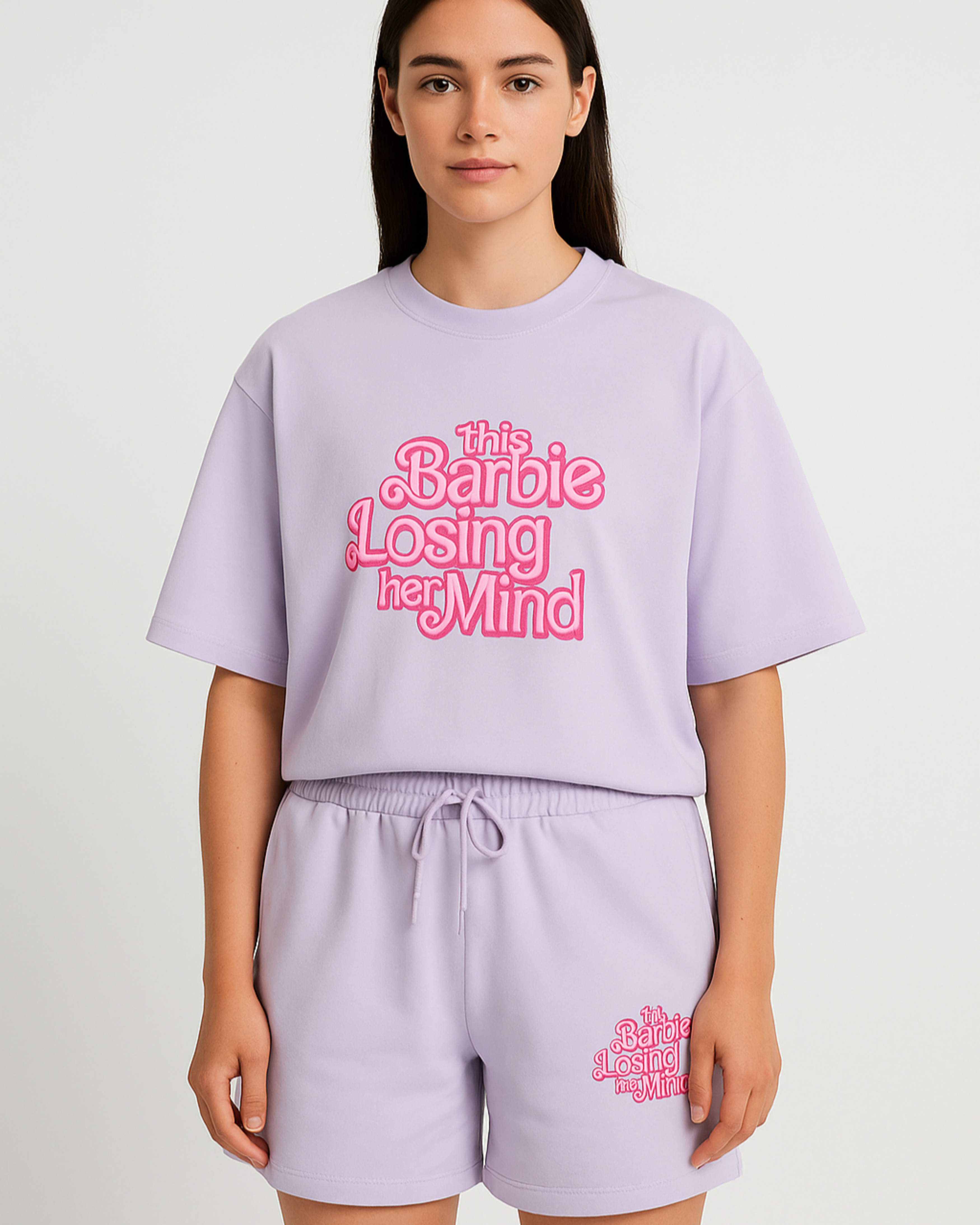 Barbie Terry Oversized Tee