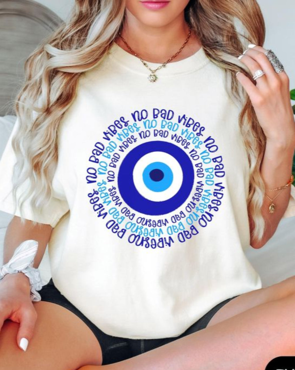 No Bad Vibes - Unisex Oversized T-Shirt
